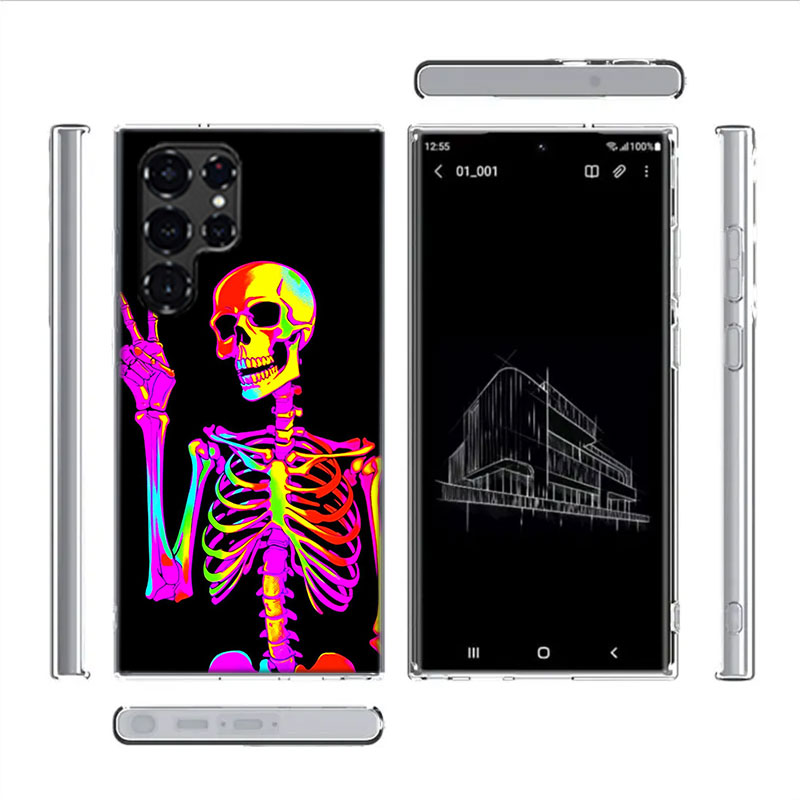 A Funny Skeleton Skull Capa Ph – Phone Cases Shein recenzja i cena