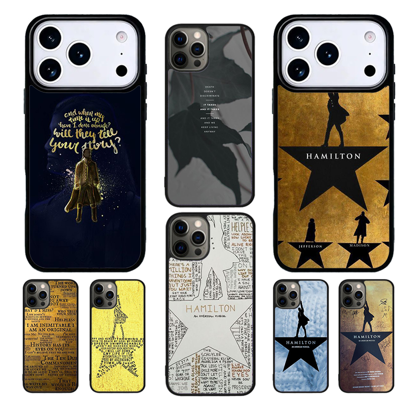 Hamilton Musical Lyrics Patter – Phone Cases Hamilton recenzja i cena