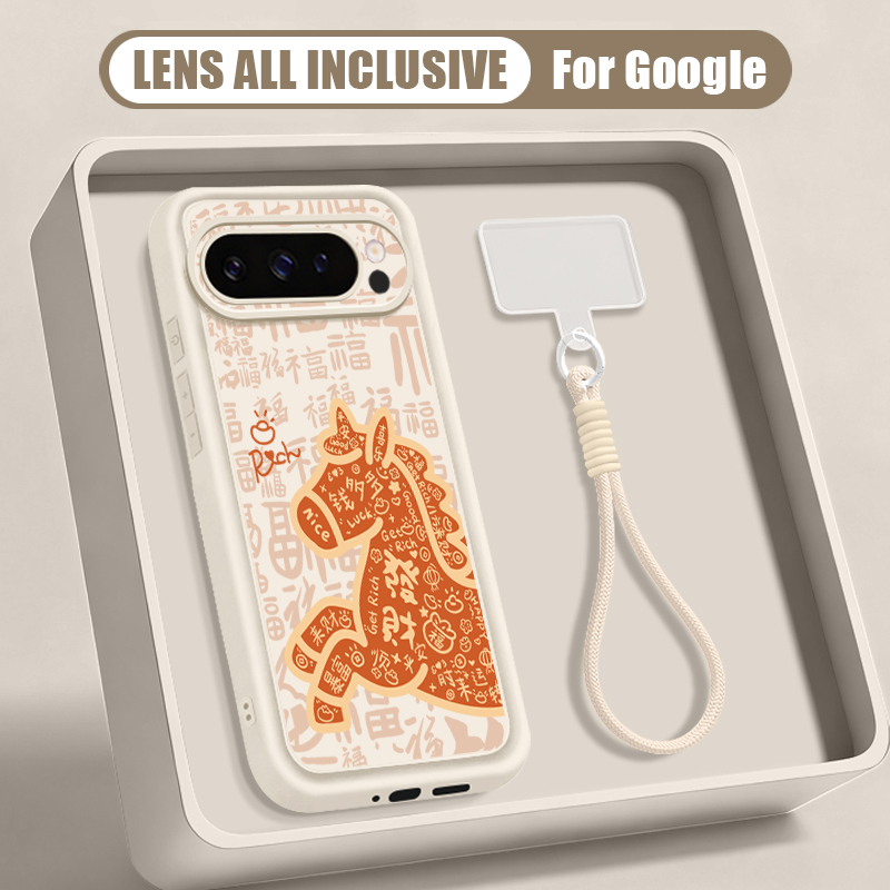 Cute Foal Print Wrist Strap La – Phone Cases Pixel 10 Pro recenzja i cena