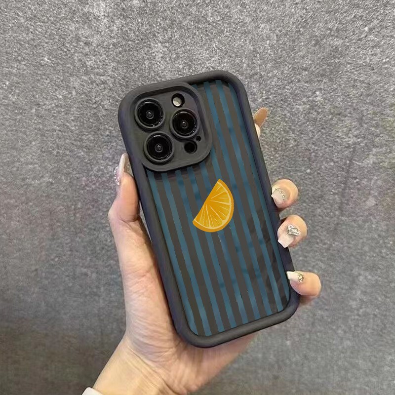 Striped Lemon Slice Pattern Ph – Phone Cases Iphone 16 Pro recenzja i cena