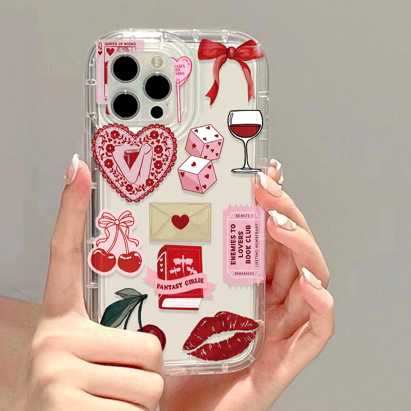Korean Cute Cherry Bow Phone C – Phone Cases Cute Iphone 13 recenzja i cena