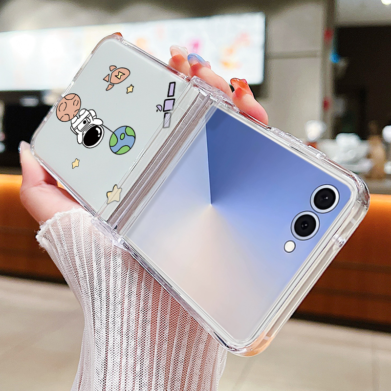 Astronauts Pattern Folding Pho – Phone Cases Z Flip 7 recenzja i cena