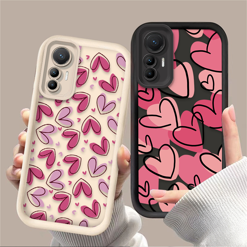 Cute Pink Love Heart Case for  – Phone Cases Pink recenzja i cena