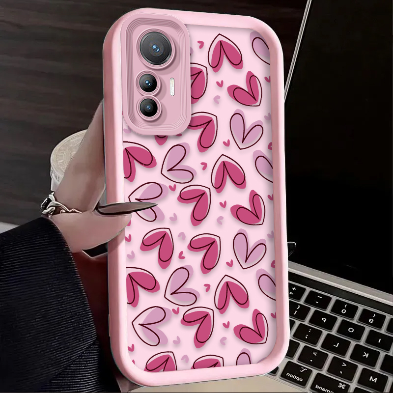Cute Pink Love Heart Case for  – Phone Cases Pink recenzja i cena