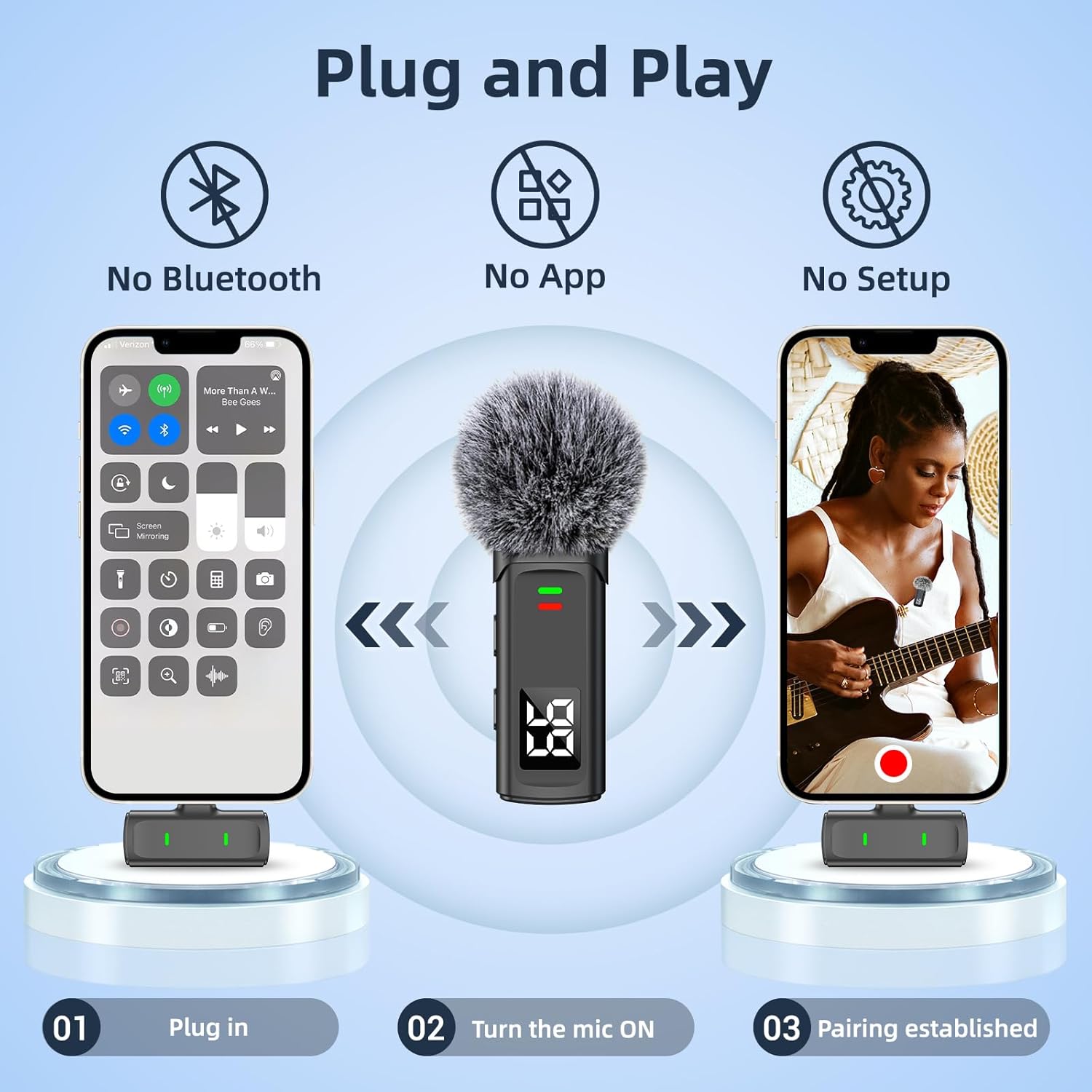Wireless Lavalier Microphone f – Phone Cases 13 recenzja i cena