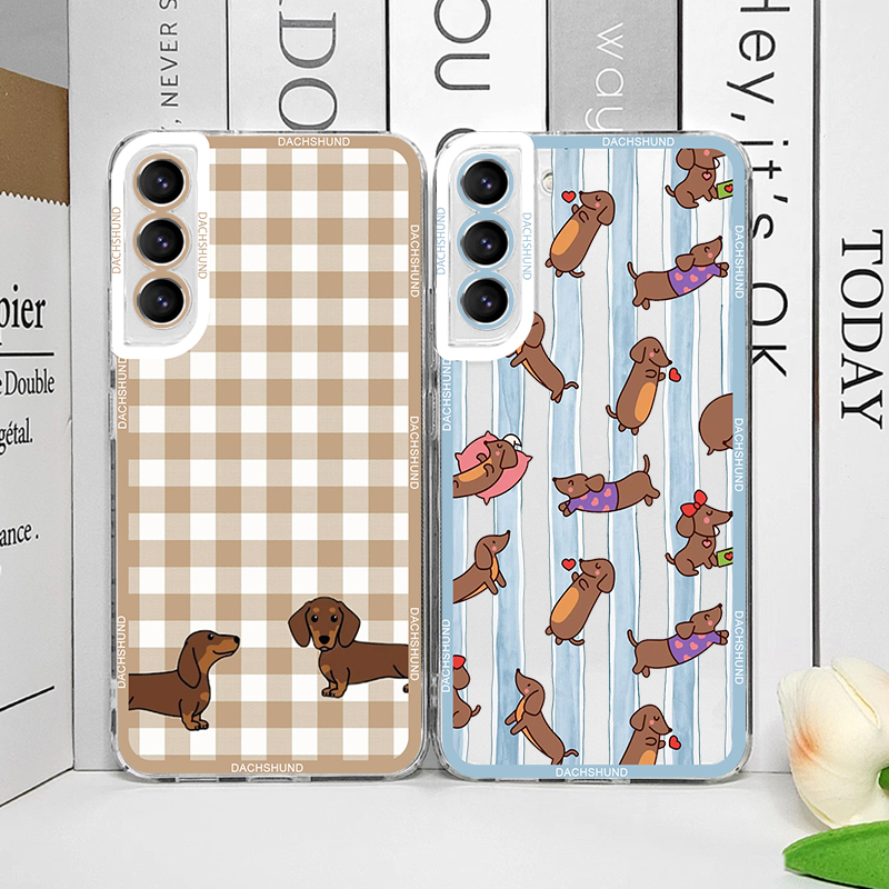 Cute Sausage Dog Phone Case fo – Phone Cases Samsung S23 recenzja i cena
