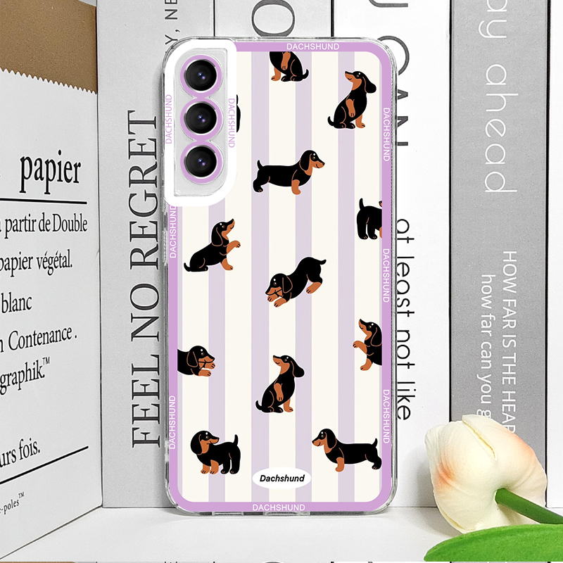 Cute Sausage Dog Phone Case fo – Phone Cases Samsung S23 recenzja i cena