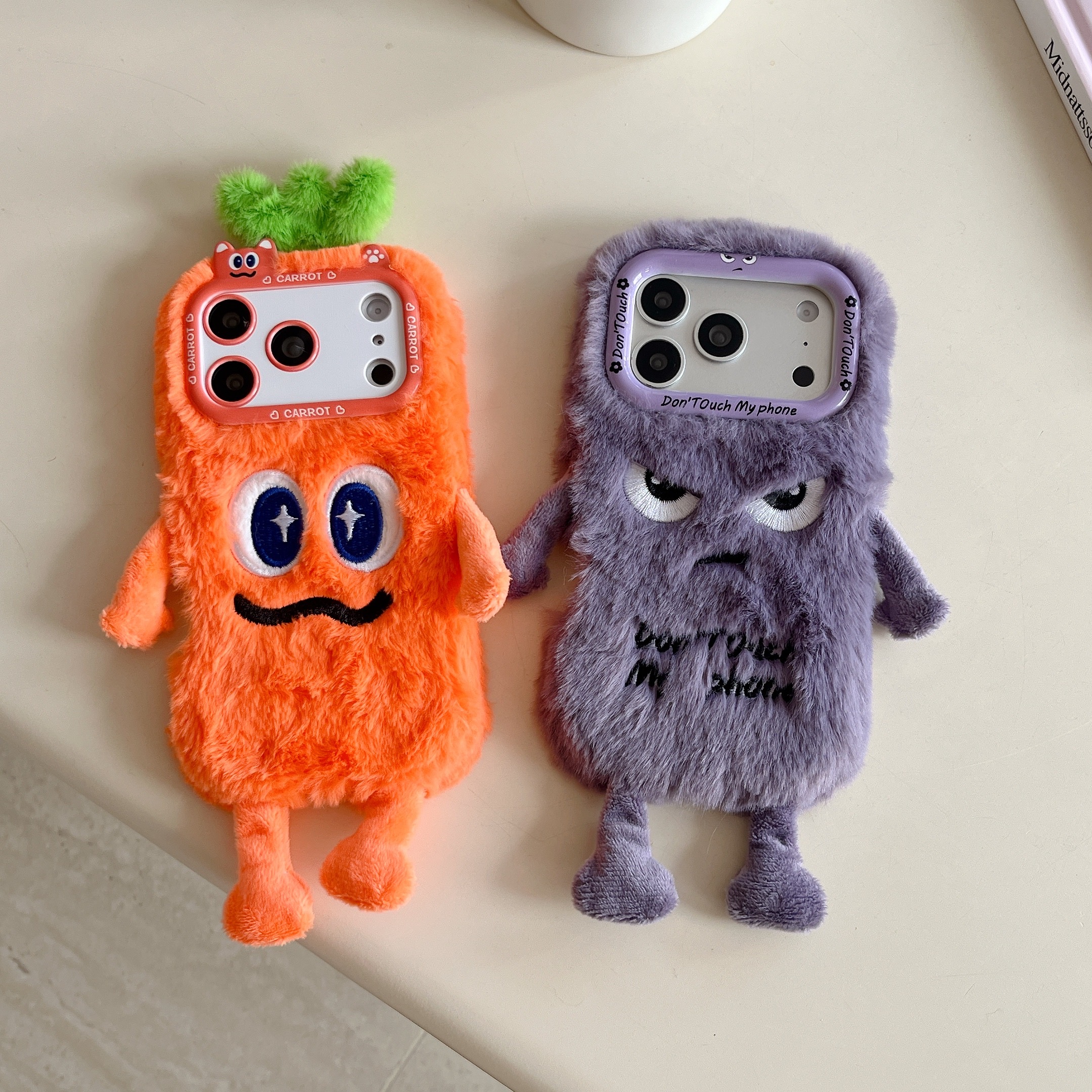 Cute Plush Phone Case with Qui – Phone Cases Cute Iphone 13 recenzja i cena