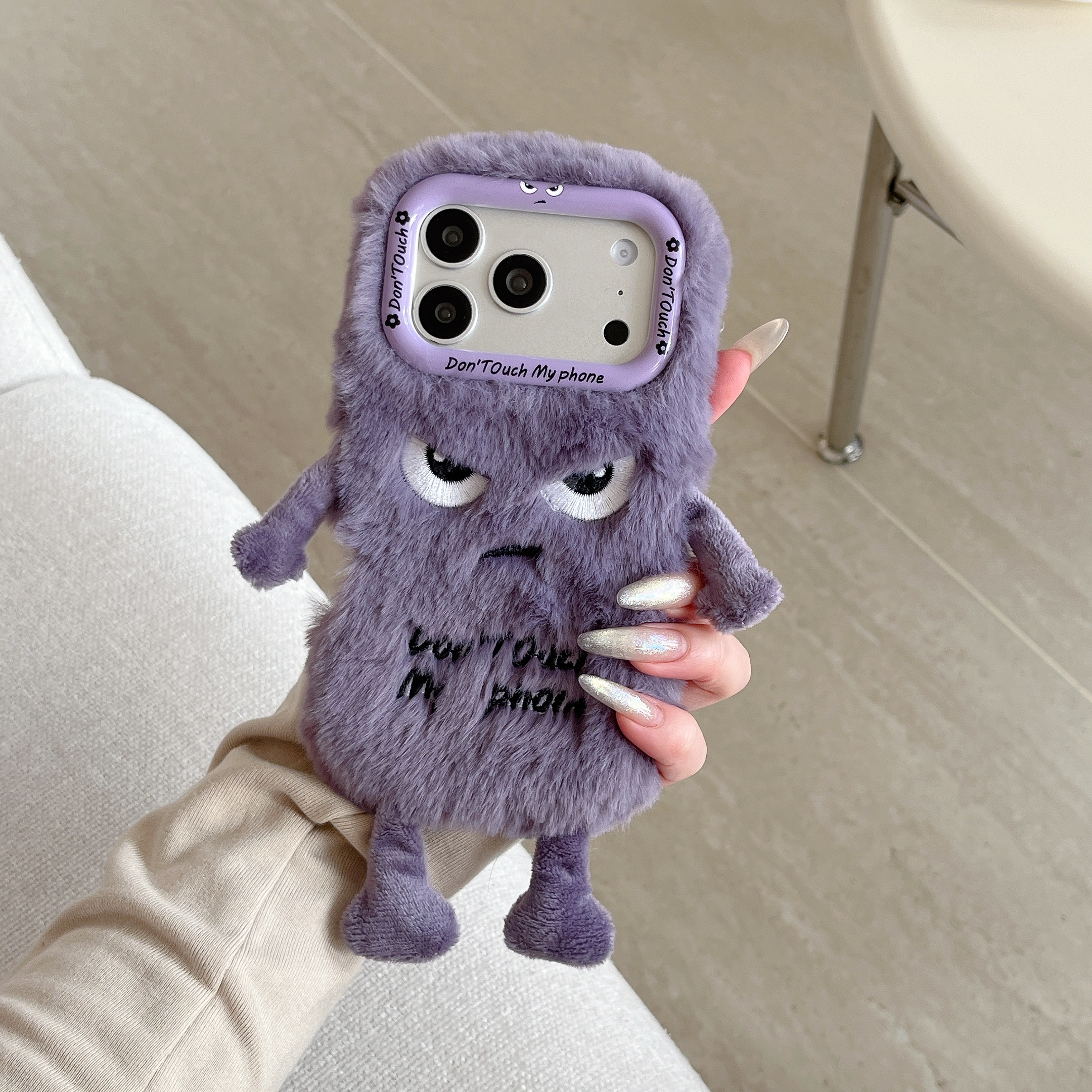 Cute Plush Phone Case with Qui – Phone Cases Cute Iphone 13 recenzja i cena