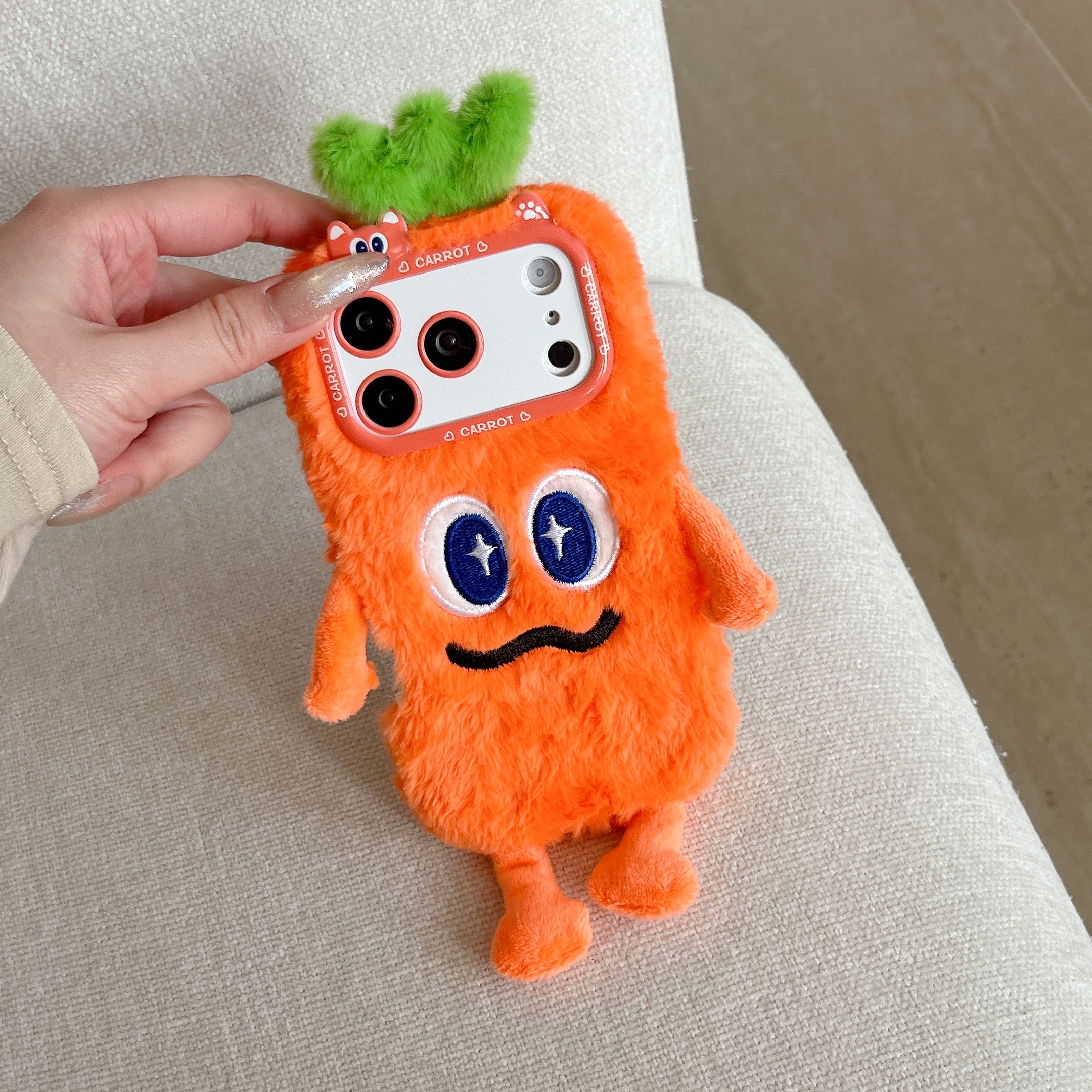 Cute Plush Phone Case with Qui – Phone Cases Cute Iphone 13 recenzja i cena