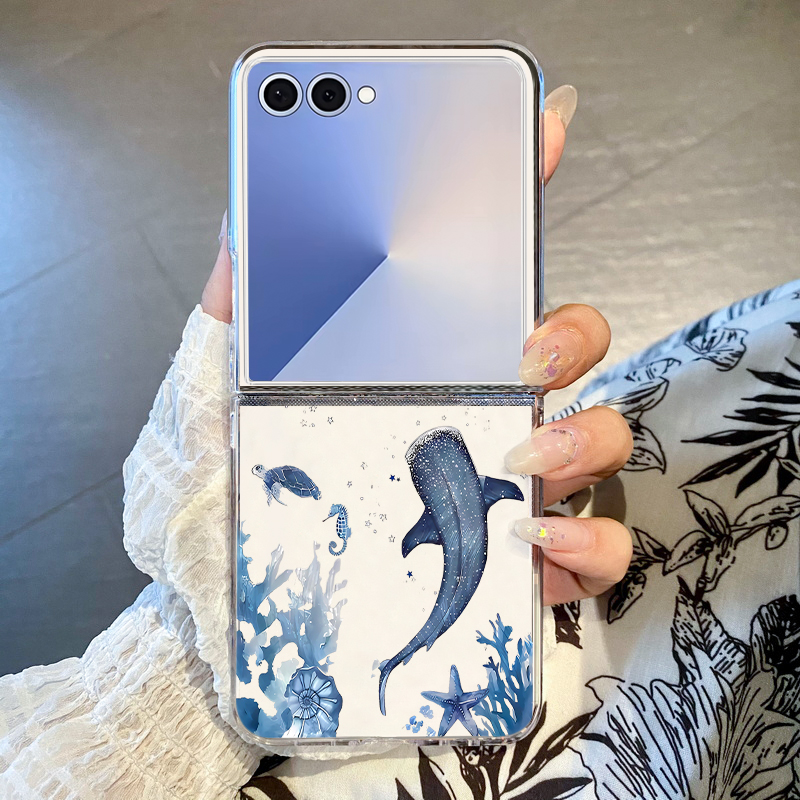 Whale Pattern Phone Case For S – Phone Cases Z Flip 7 recenzja i cena
