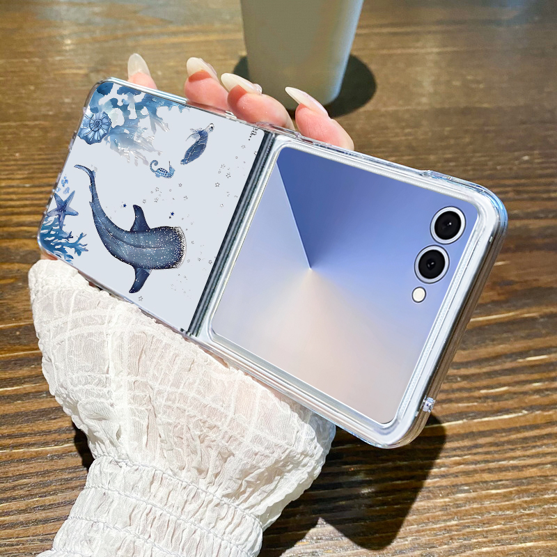 Whale Pattern Phone Case For S – Phone Cases Z Flip 7 recenzja i cena