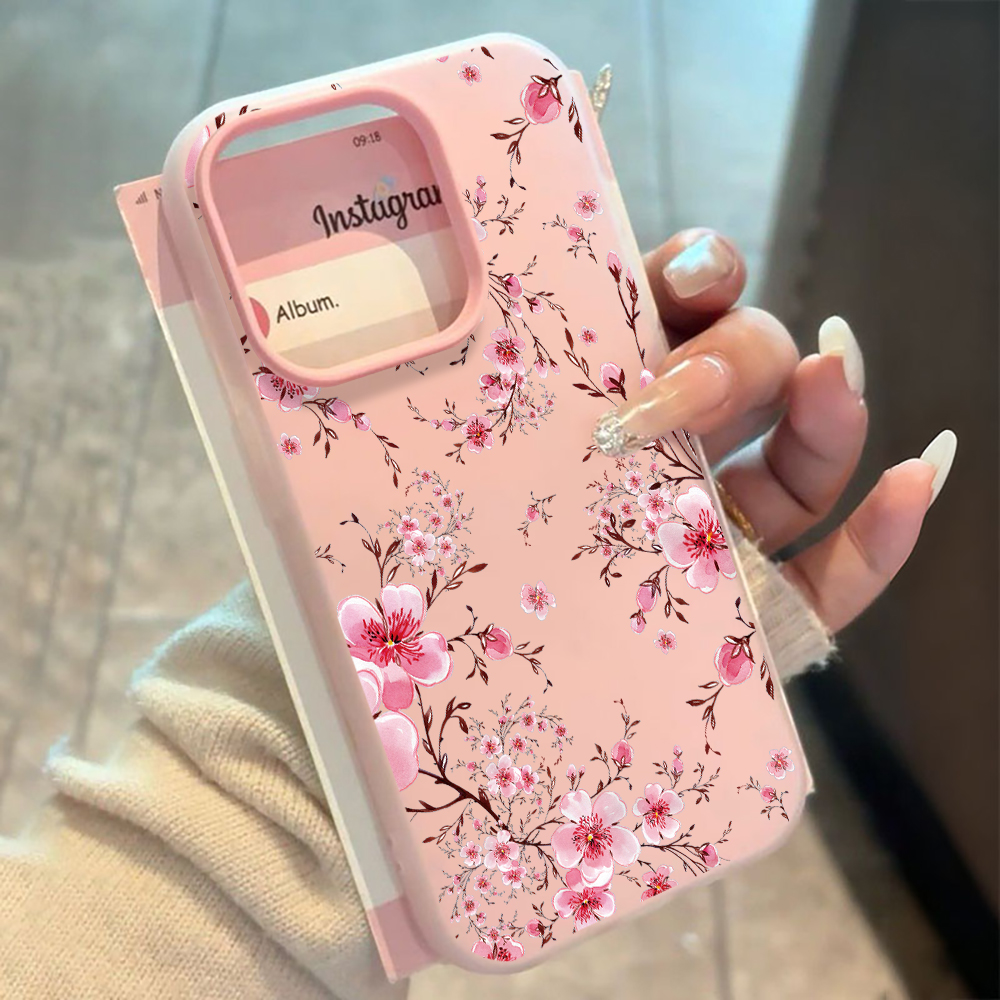 Pink Sakura Flower Pattern Pho – Phone Cases Pink recenzja i cena