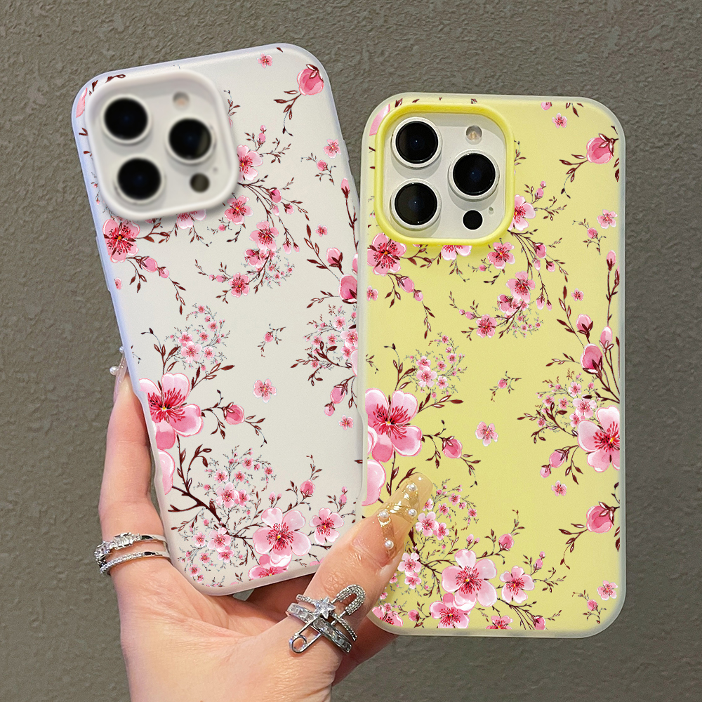 Pink Sakura Flower Pattern Pho – Phone Cases Pink recenzja i cena
