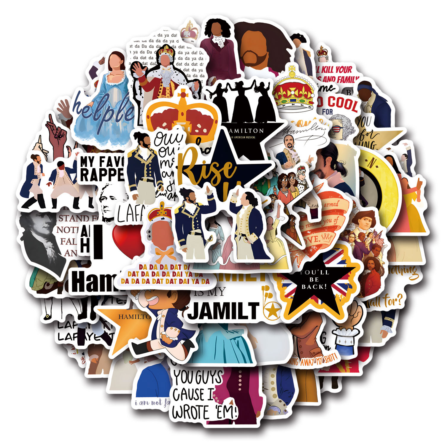 55PCS Hamilton Musical Cartoon – Phone Cases Hamilton recenzja i cena