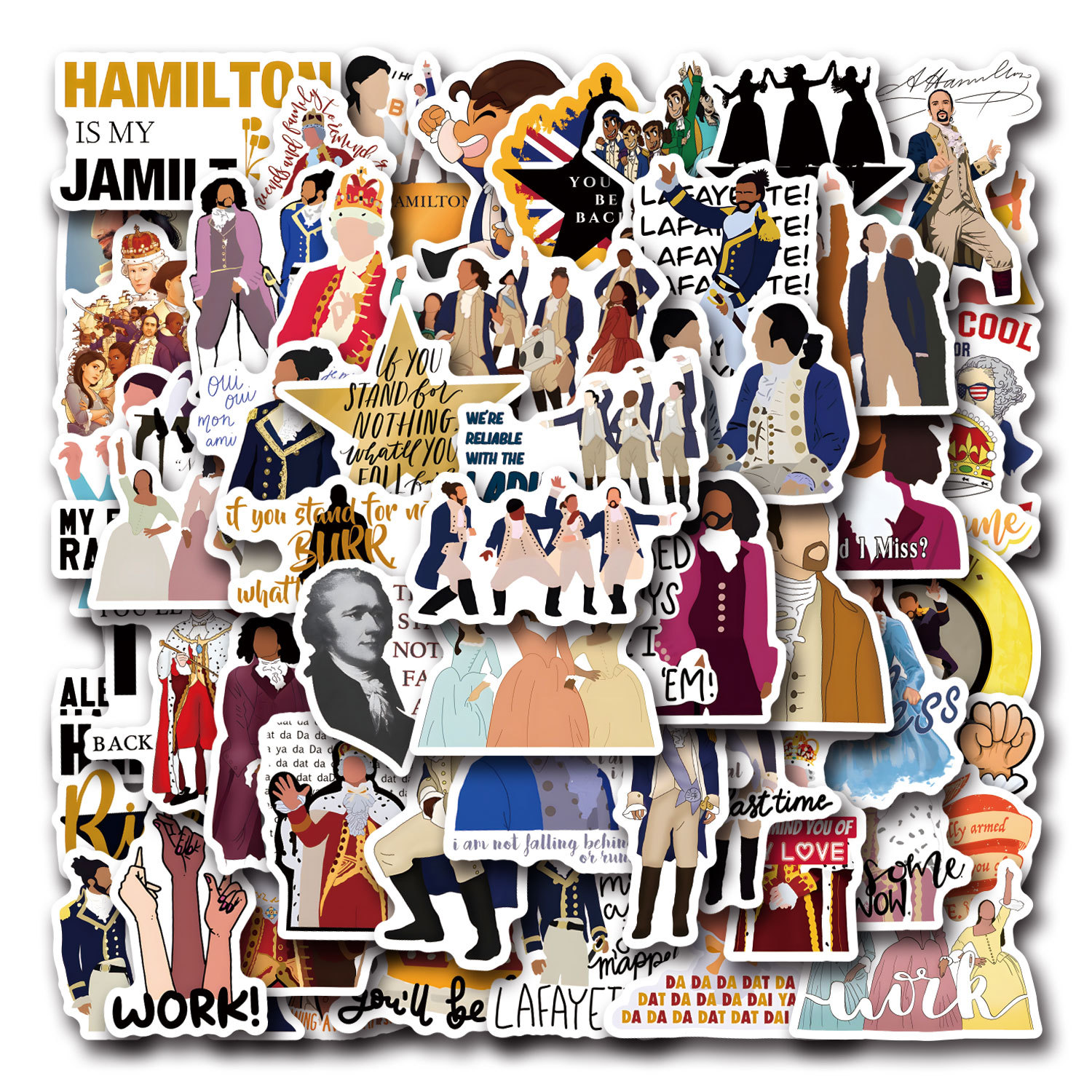 55PCS Hamilton Musical Cartoon – Phone Cases Hamilton recenzja i cena