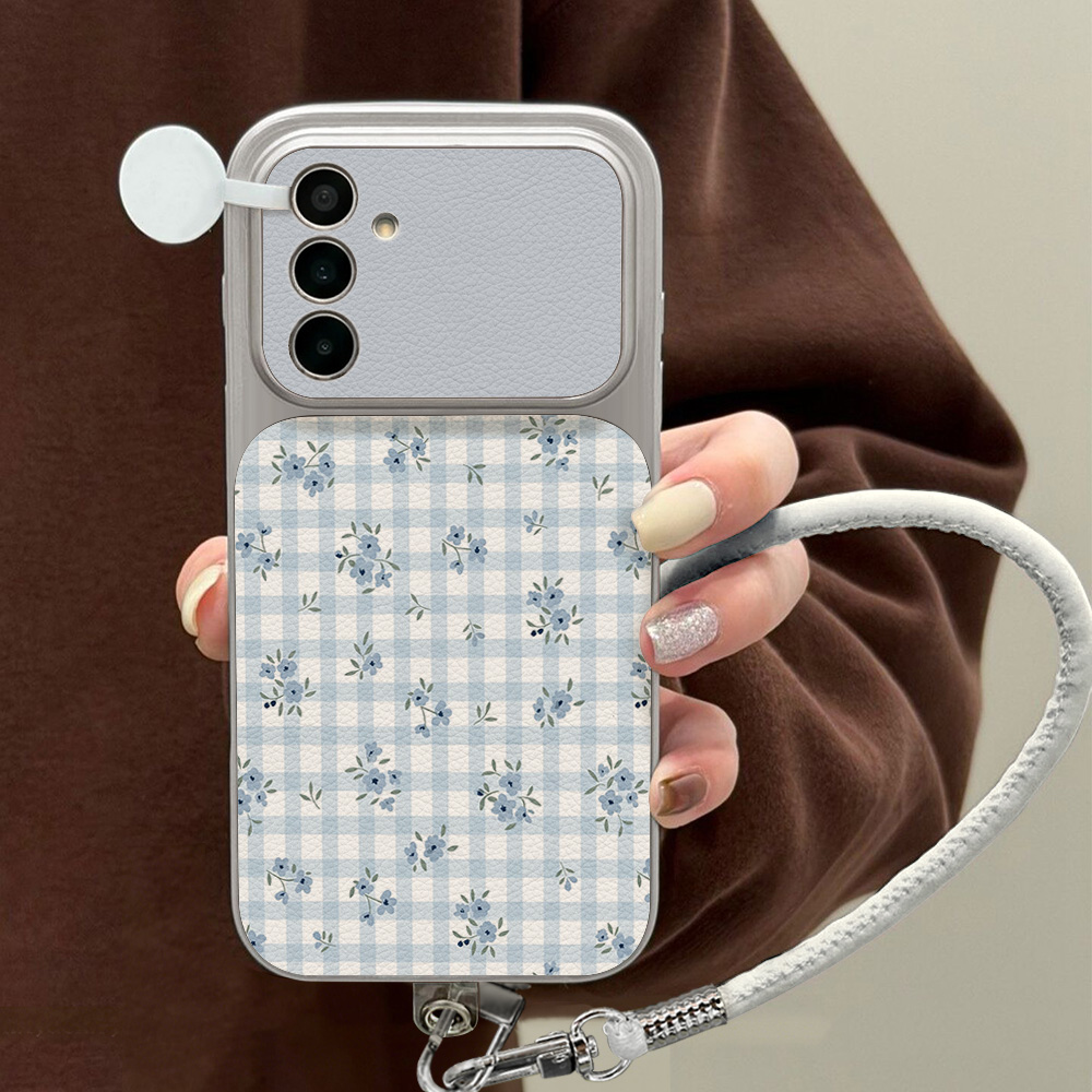 Blue Folwer Phone Case For Sam – Phone Cases Samsung S23 recenzja i cena