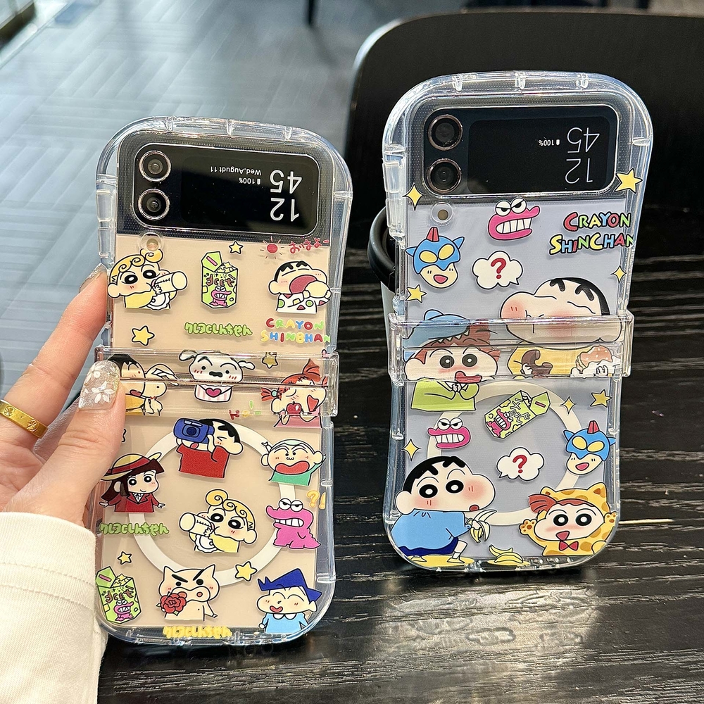 Cute Japan Anime Crayon Shin-c – Phone Cases Z Flip 7 recenzja i cena