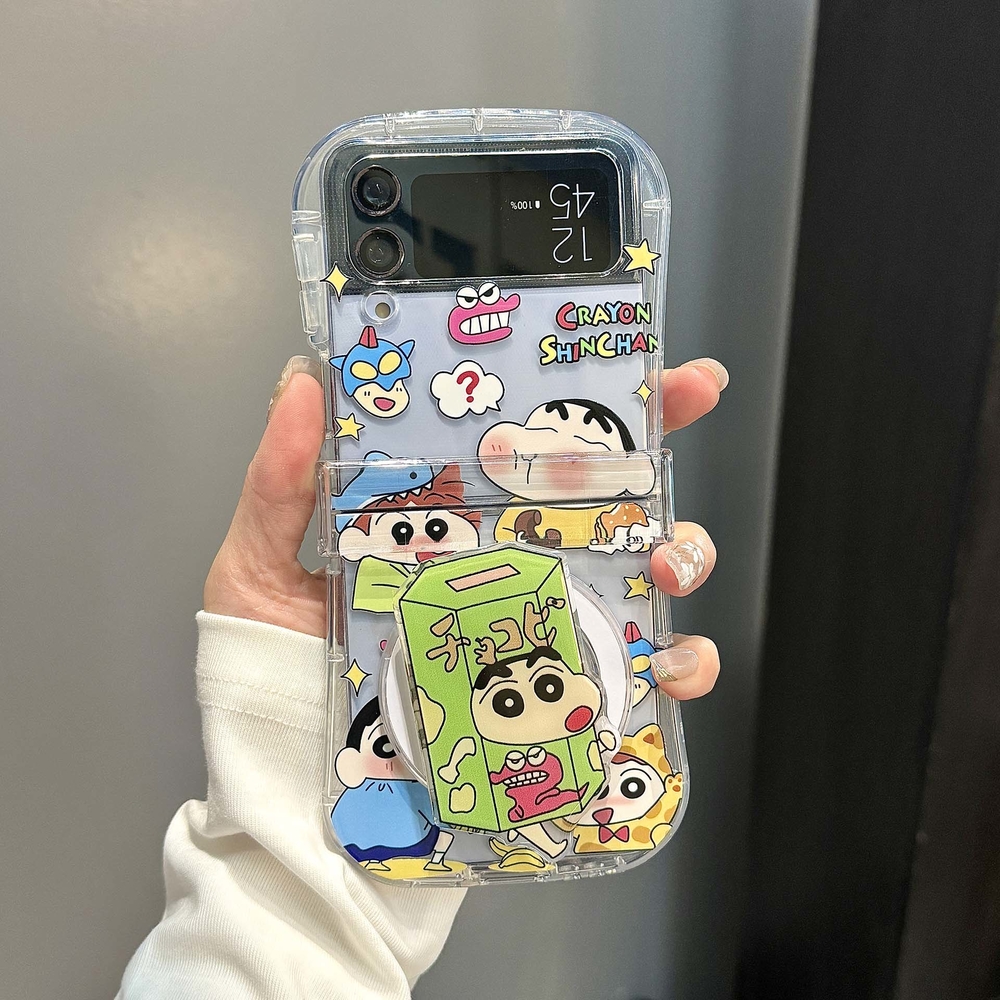 Cute Japan Anime Crayon Shin-c – Phone Cases Z Flip 7 recenzja i cena