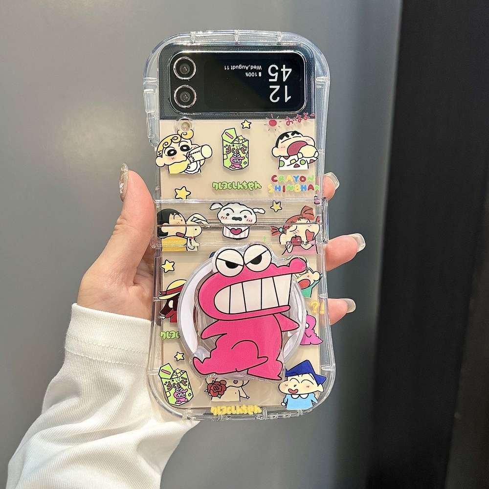 Cute Japan Anime Crayon Shin-c – Phone Cases Z Flip 7 recenzja i cena