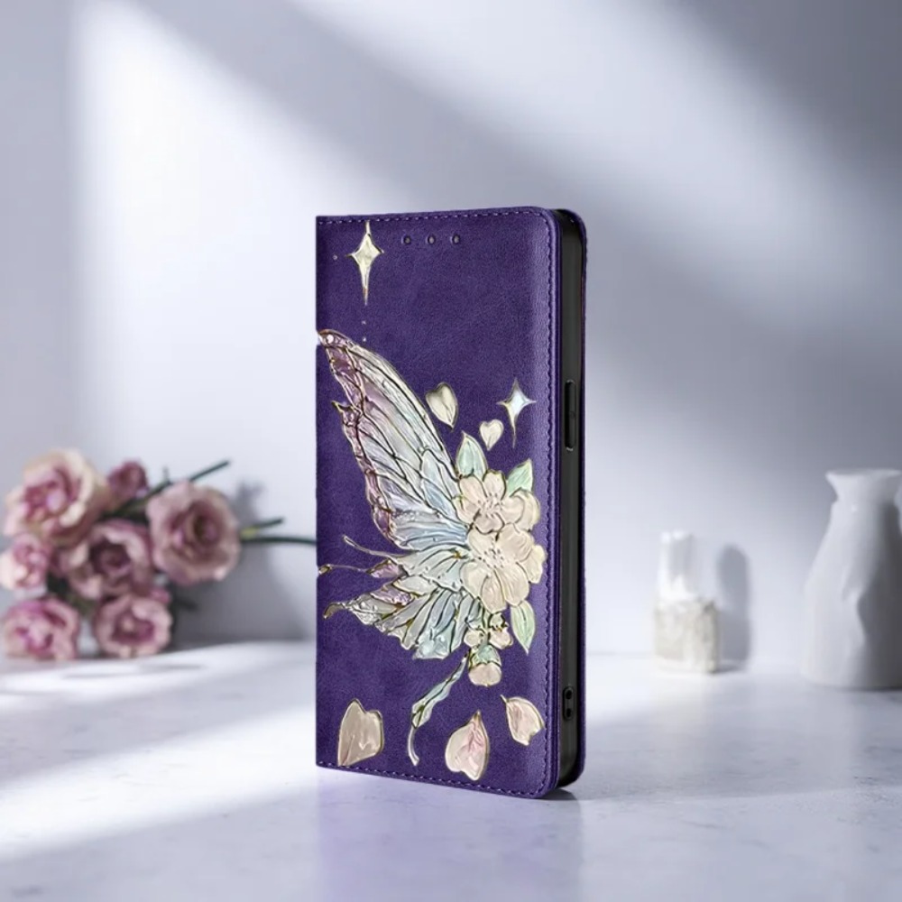 Painted Magnetic Flip Leather  – Phone Cases Samsung S23 recenzja i cena