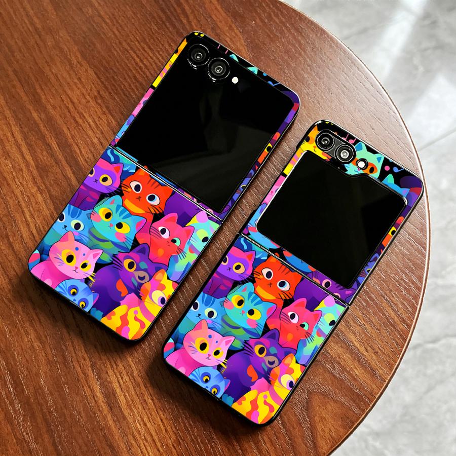 Full Cover Cat Phone Cover Cas – Phone Cases Z Flip 7 recenzja i cena
