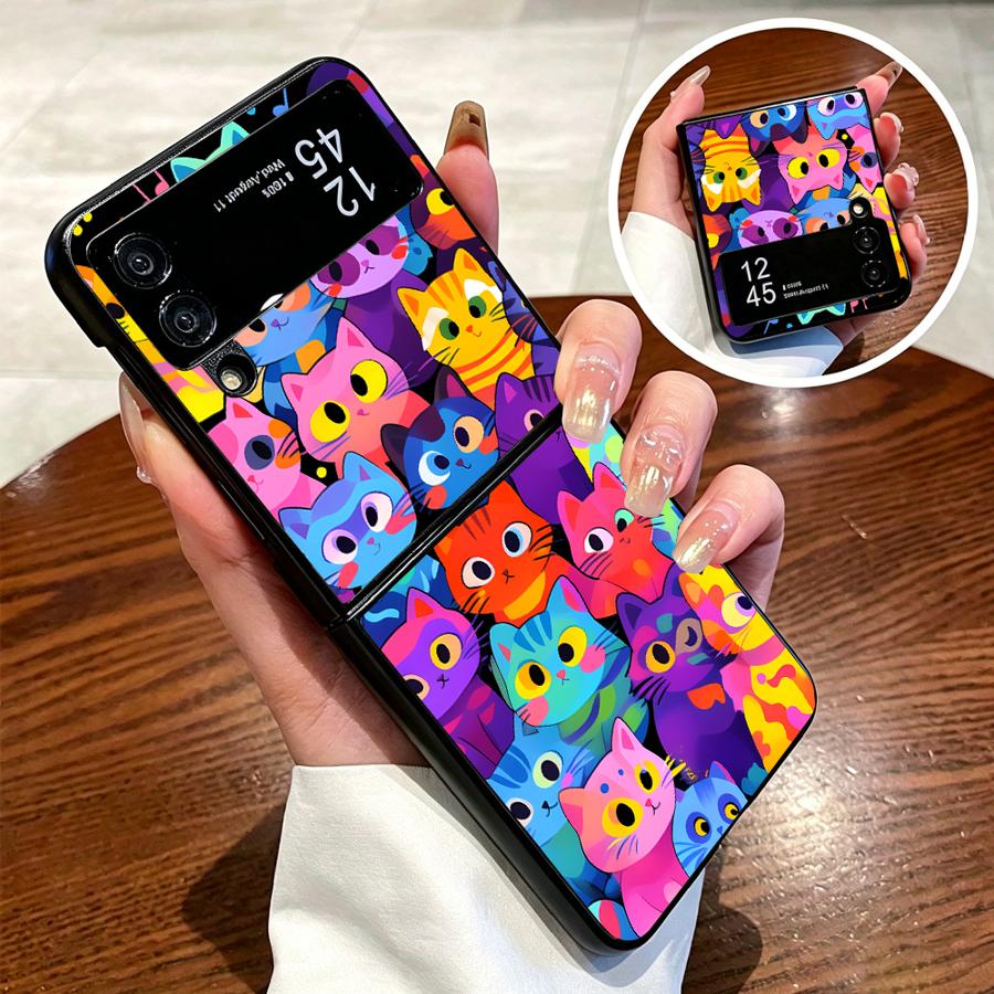 Full Cover Cat Phone Cover Cas – Phone Cases Z Flip 7 recenzja i cena