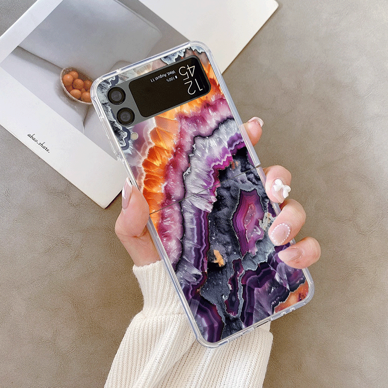 Artistic Colorful Marble Textu – Phone Cases Z Flip 7 recenzja i cena