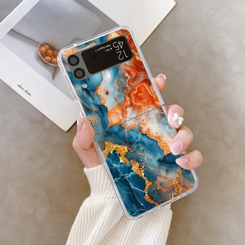 Artistic Colorful Marble Textu – Phone Cases Z Flip 7 recenzja i cena